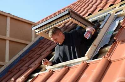 Pose de fenêtres de toit Velux à Barjon